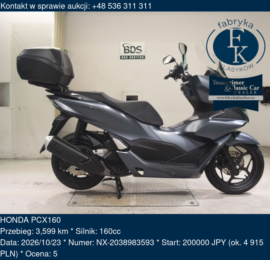 HONDA PCX160  - zdjęcie 2