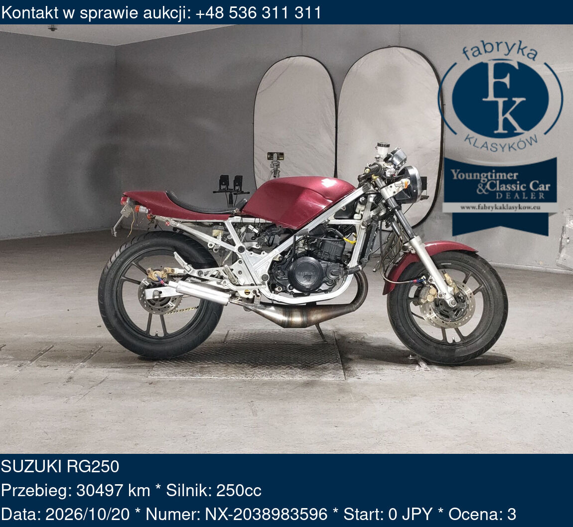 SUZUKI RG250  - zdjęcie 2