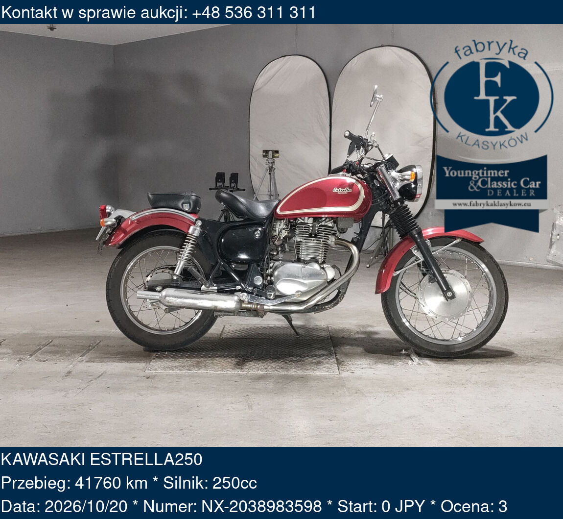 KAWASAKI ESTRELLA250  - zdjęcie 2