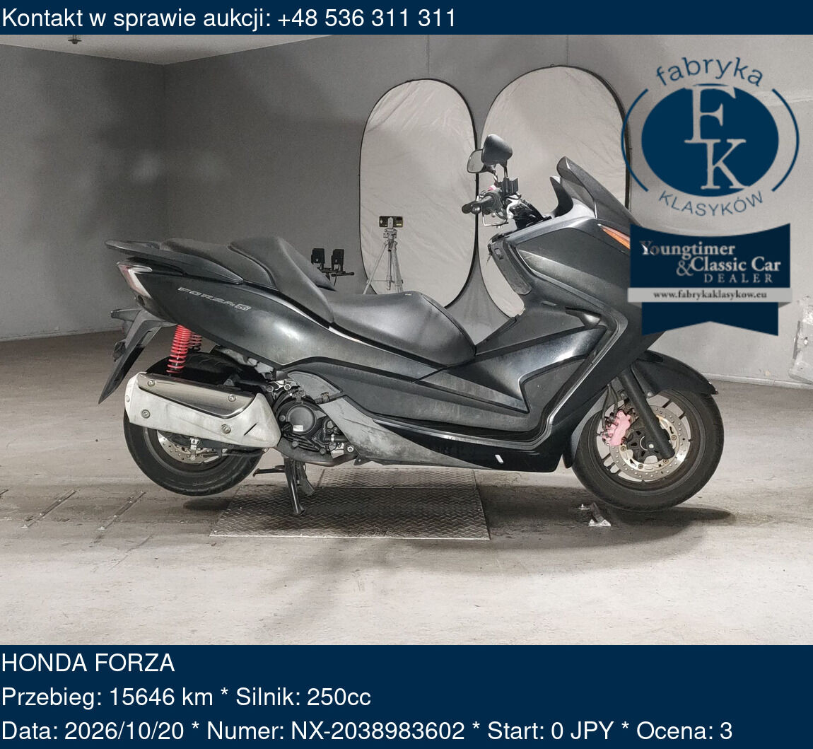 HONDA FORZA  - zdjęcie 2