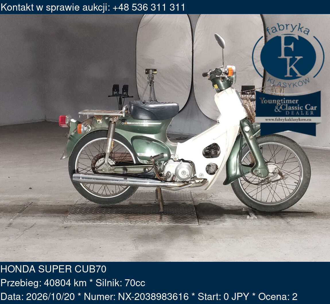 HONDA SUPER CUB70  - zdjęcie 2