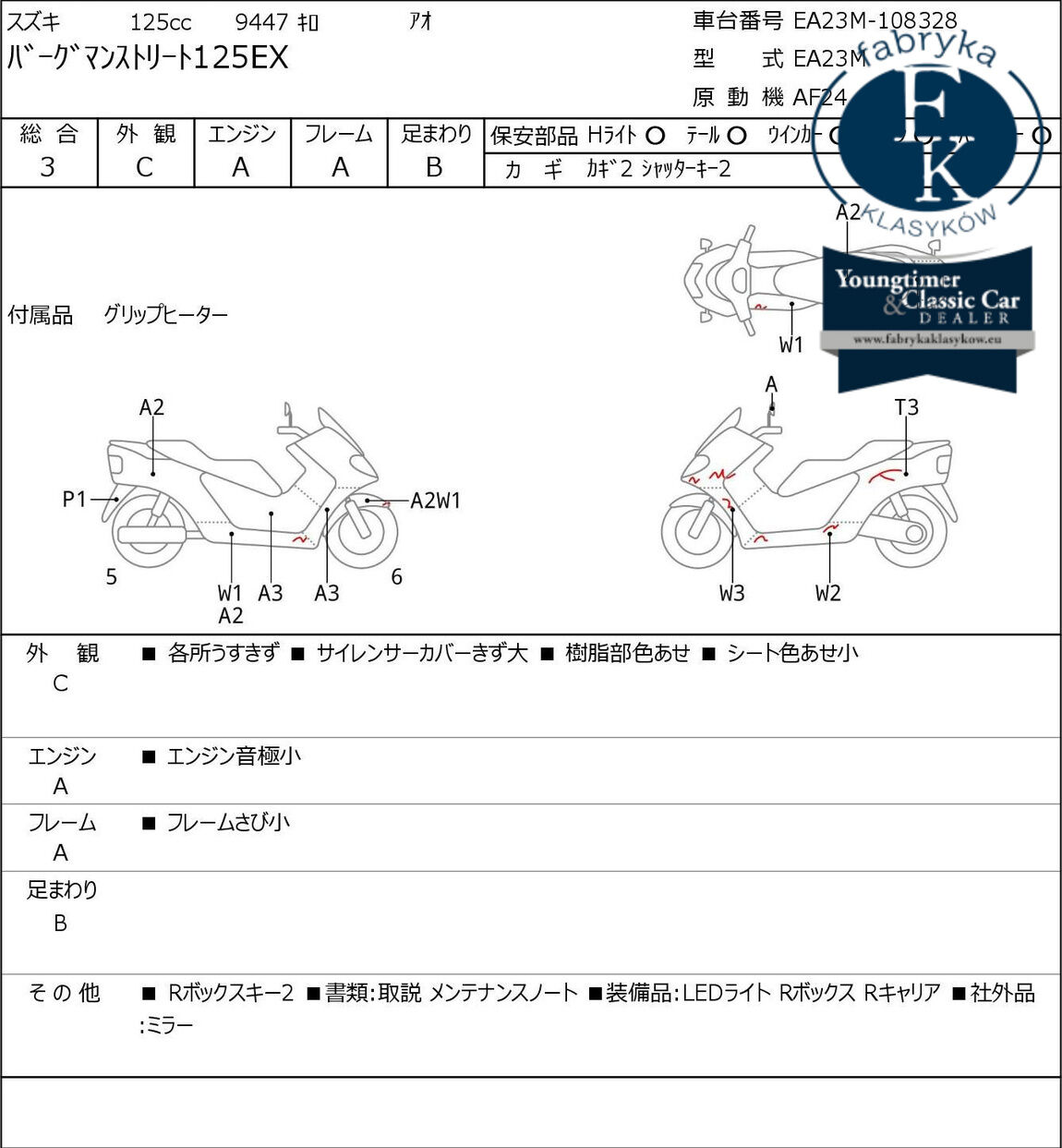 SUZUKI BURGMAN STREET 125EX  - zdjęcie 7