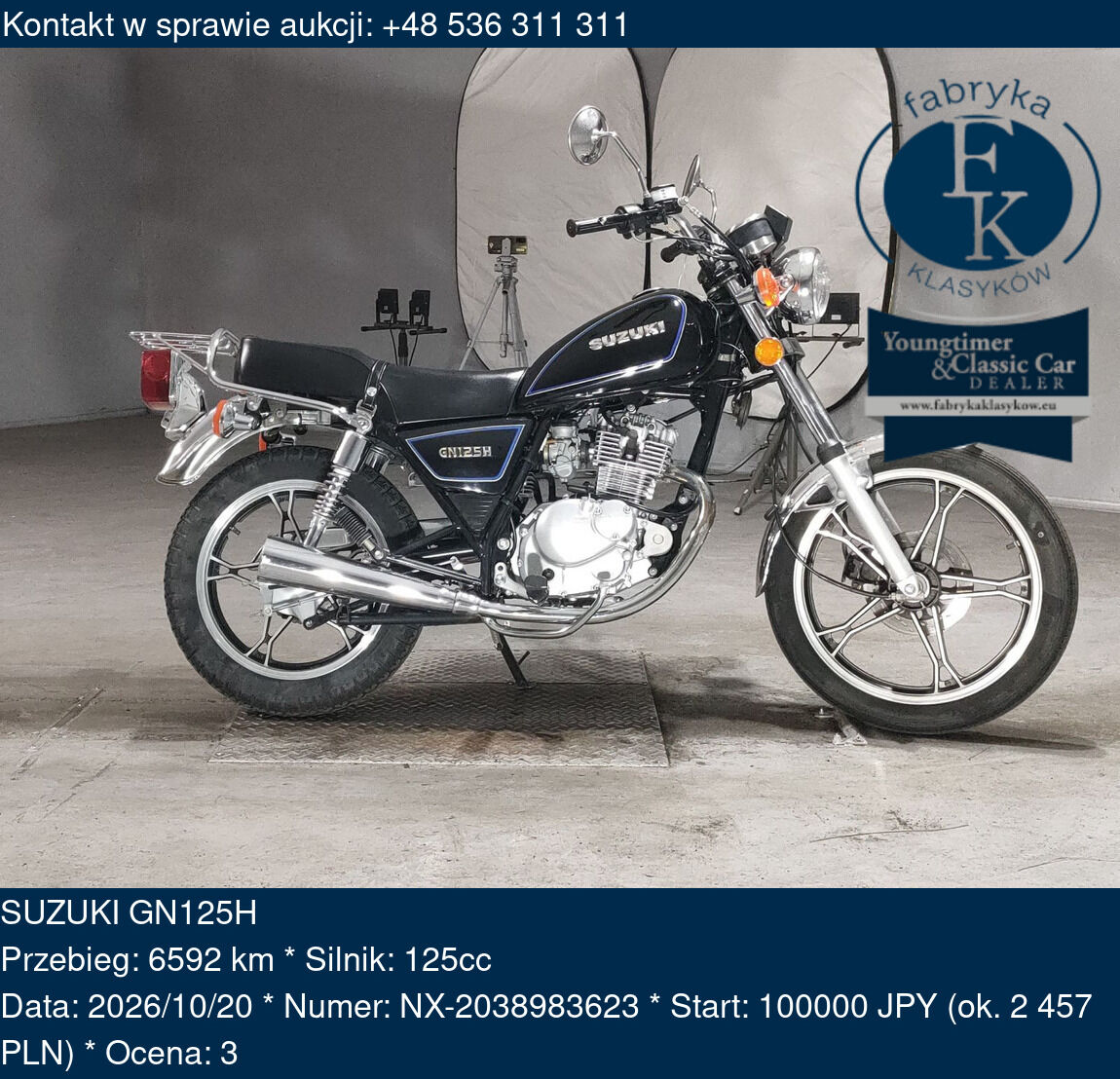 SUZUKI GN125H  - zdjęcie 2