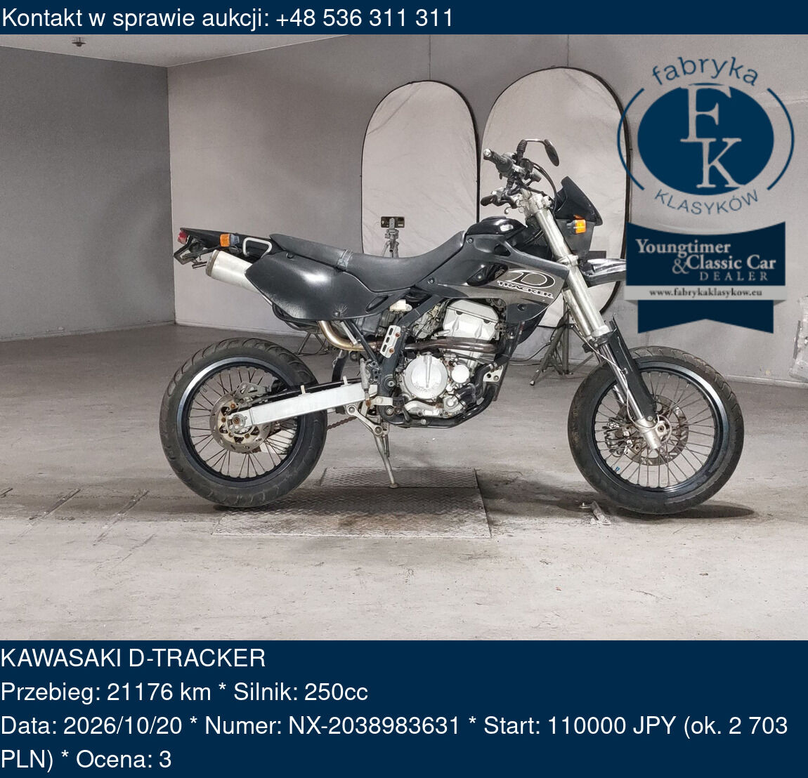 KAWASAKI D-TRACKER  - zdjęcie 2