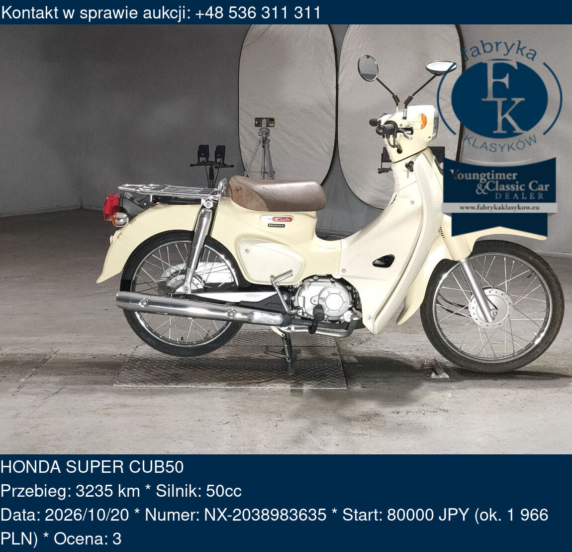 HONDA SUPER CUB50  - zdjęcie 2
