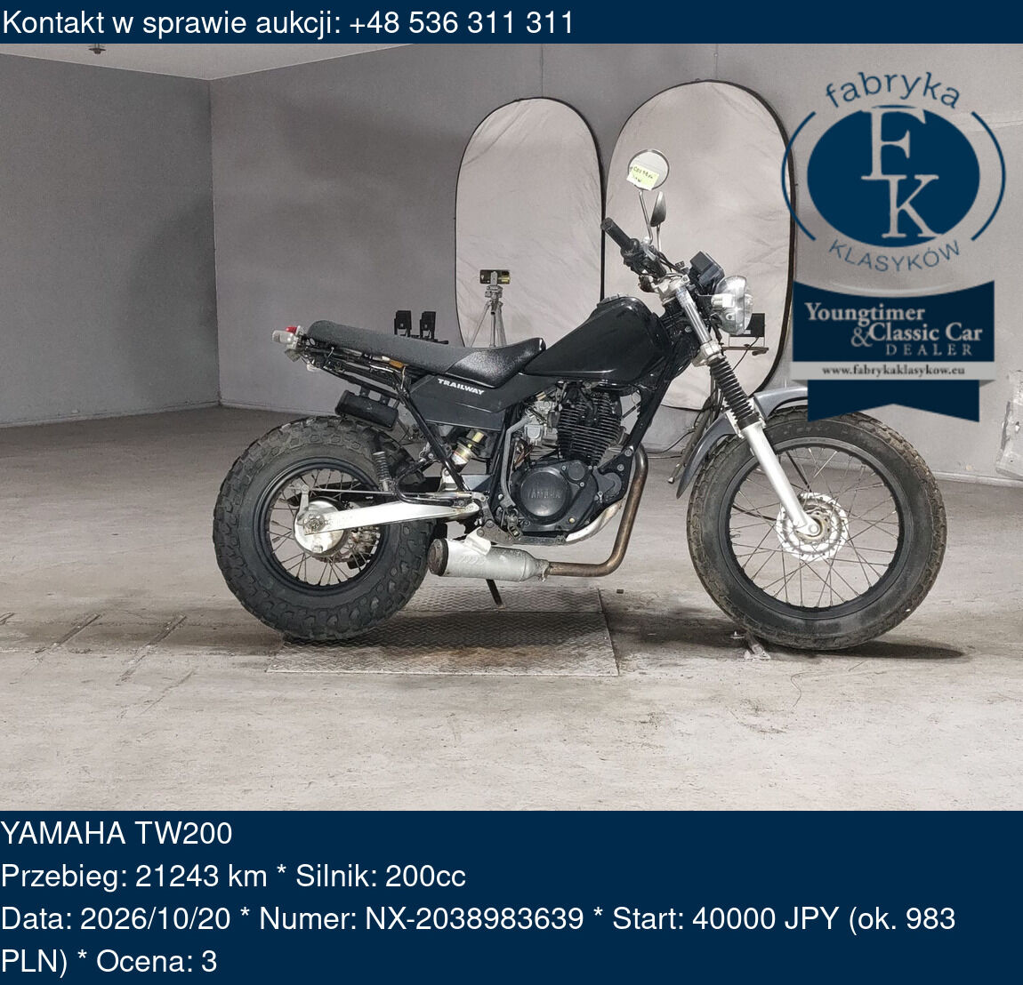 YAMAHA TW200  - zdjęcie 2