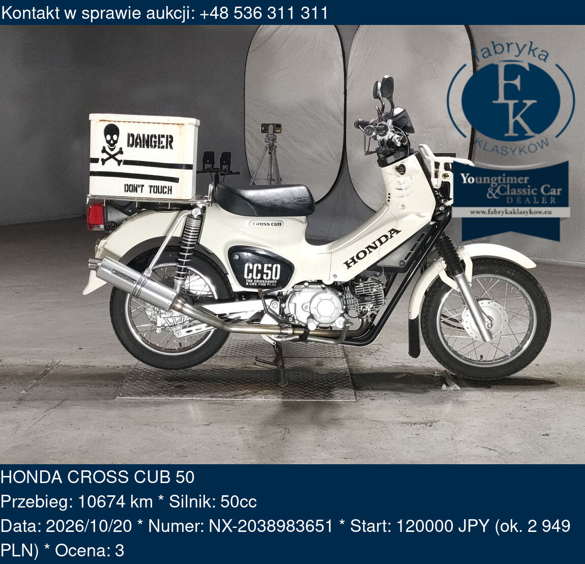 HONDA CROSS CUB 50  - zdjęcie 2