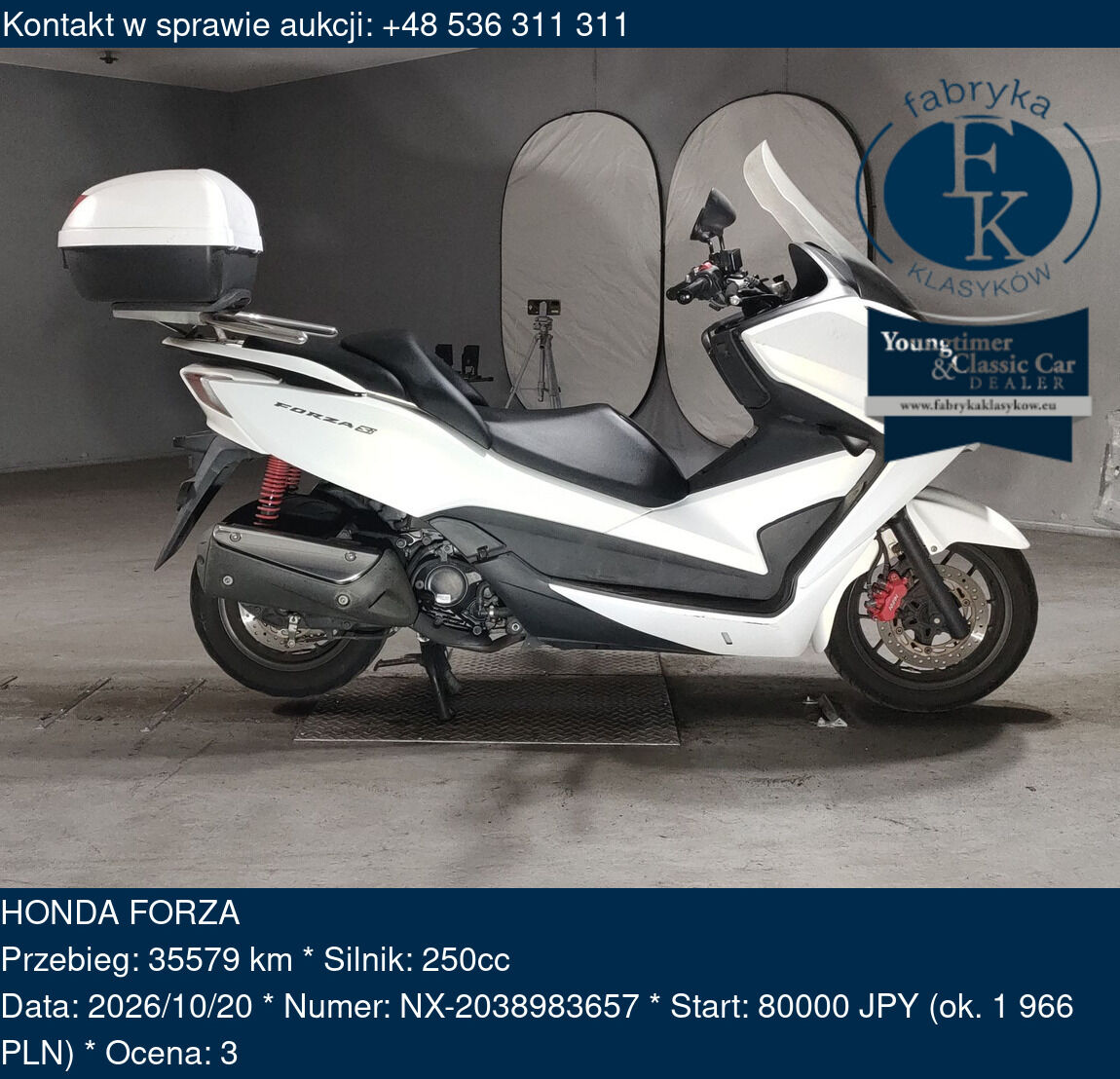 HONDA FORZA  - zdjęcie 2