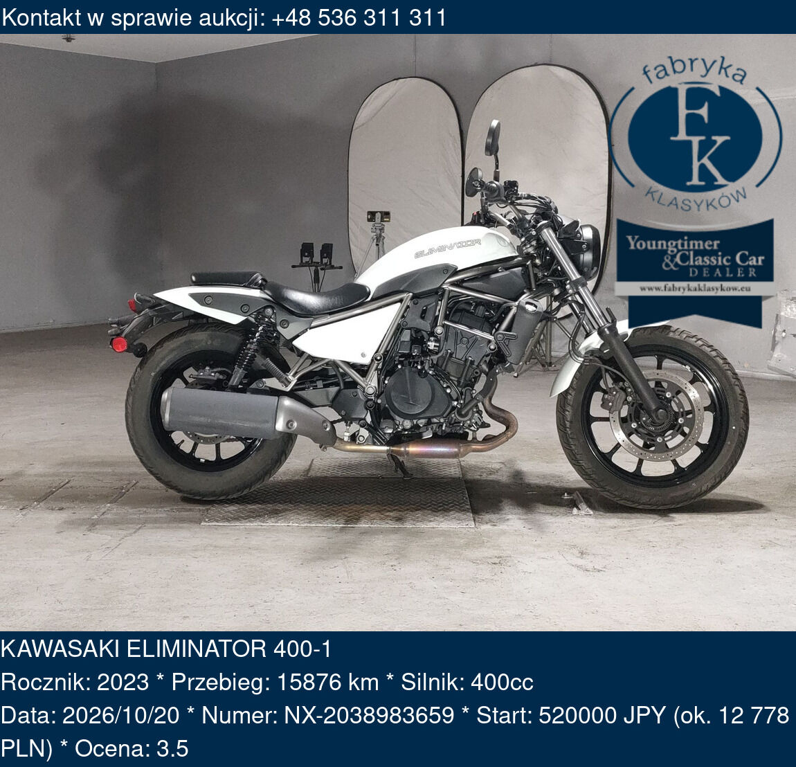 KAWASAKI ELIMINATOR 400-1 2023 - zdjęcie 2