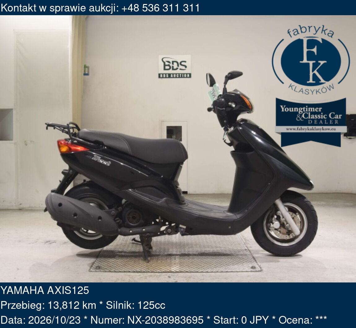 YAMAHA AXIS125 - zdjęcie 2