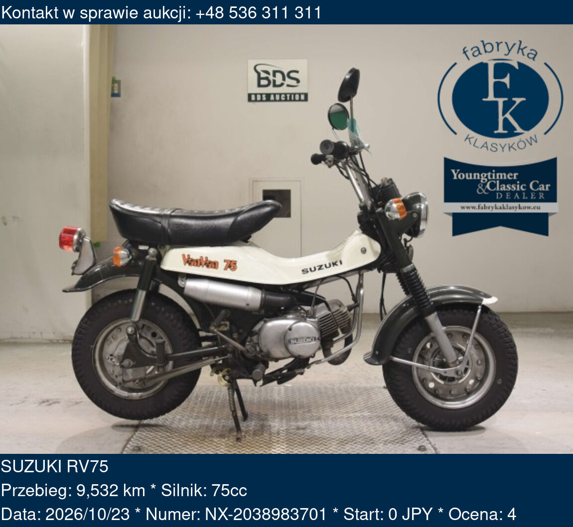 SUZUKI RV75  - zdjęcie 2