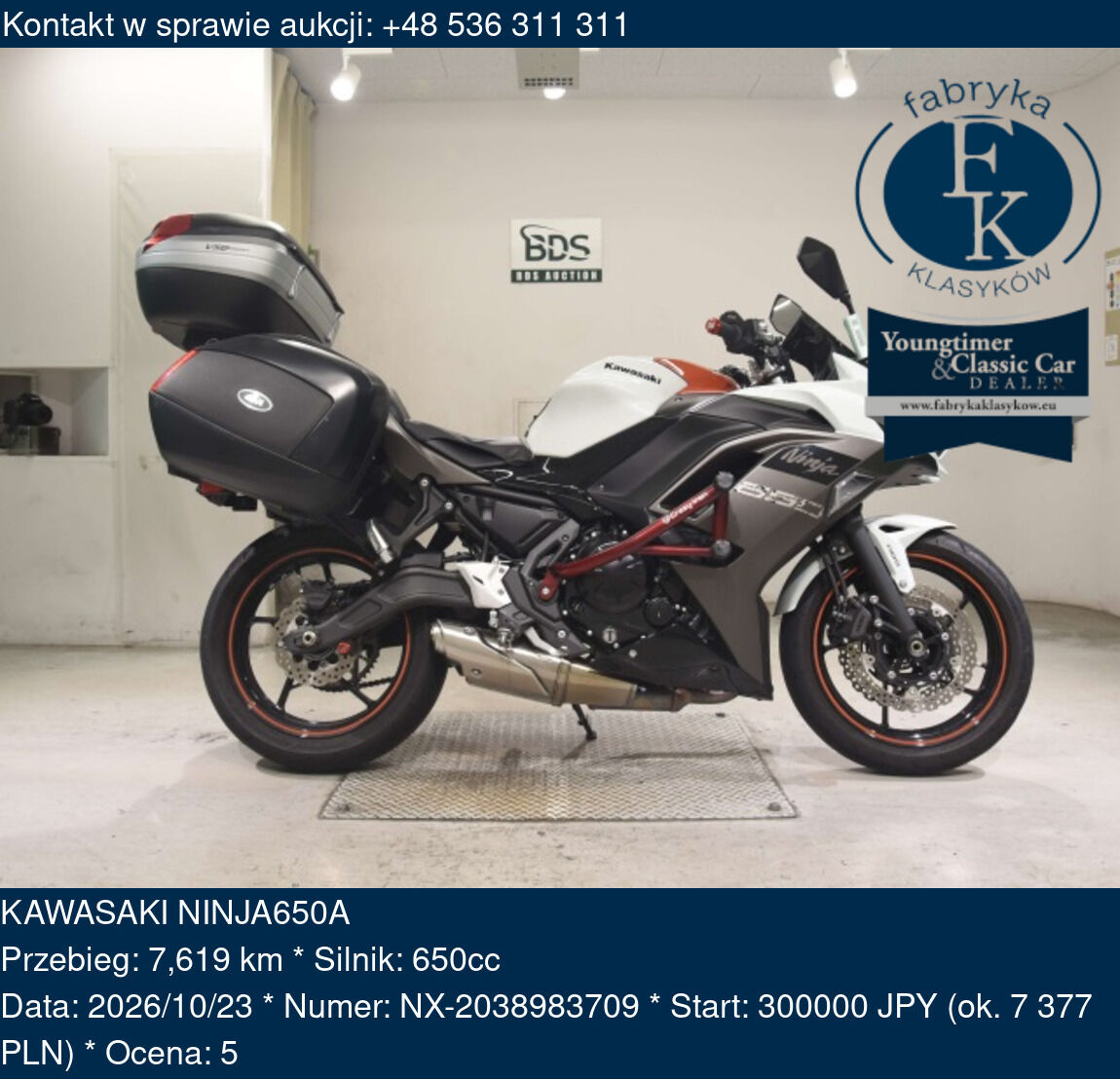 KAWASAKI NINJA650A  - zdjęcie 2