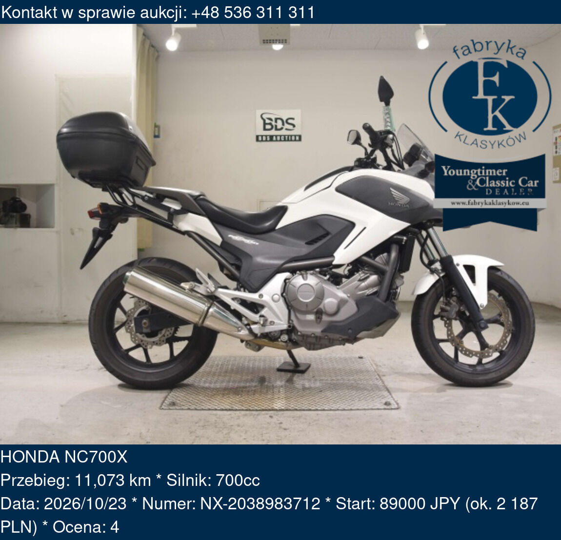 HONDA NC700X  - zdjęcie 2