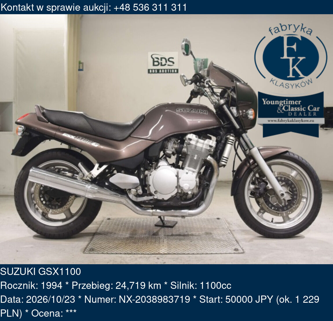 SUZUKI GSX1100 1994 - zdjęcie 2
