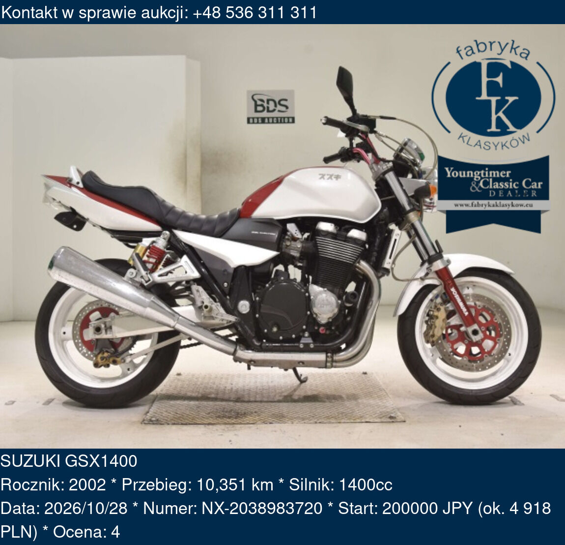 SUZUKI GSX1400 2002 - zdjęcie 2