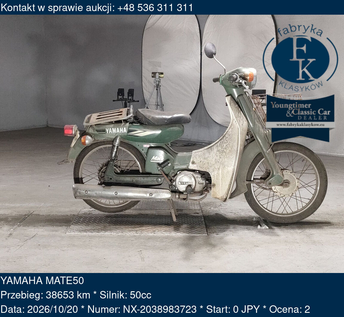 YAMAHA MATE50  - zdjęcie 2