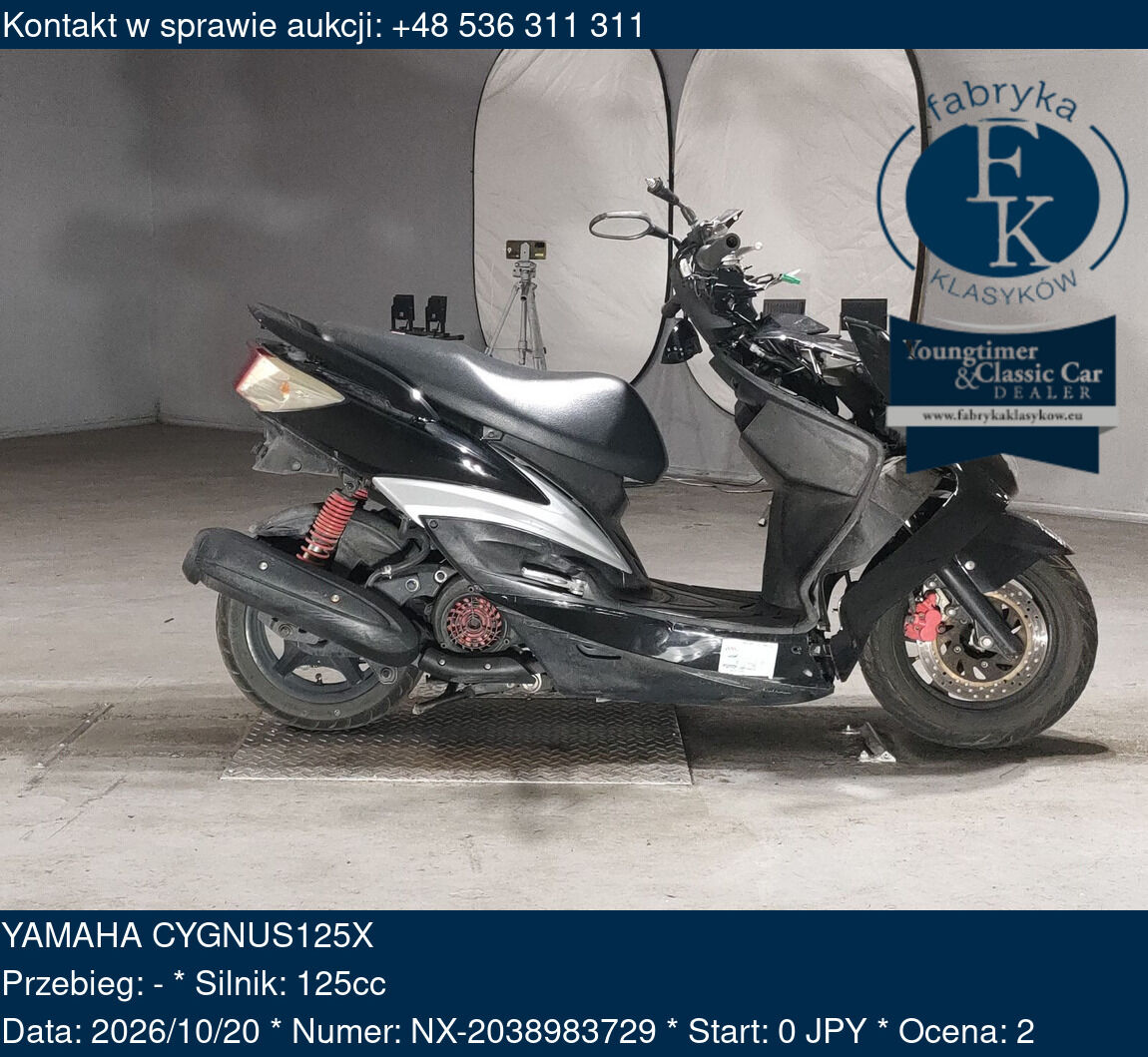 YAMAHA CYGNUS125X  - zdjęcie 2