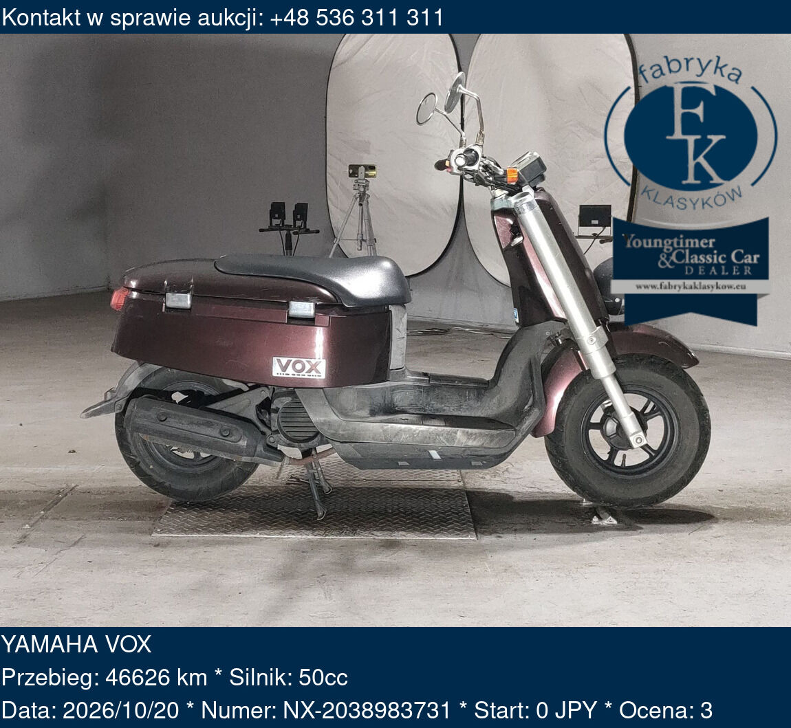 YAMAHA VOX  - zdjęcie 2