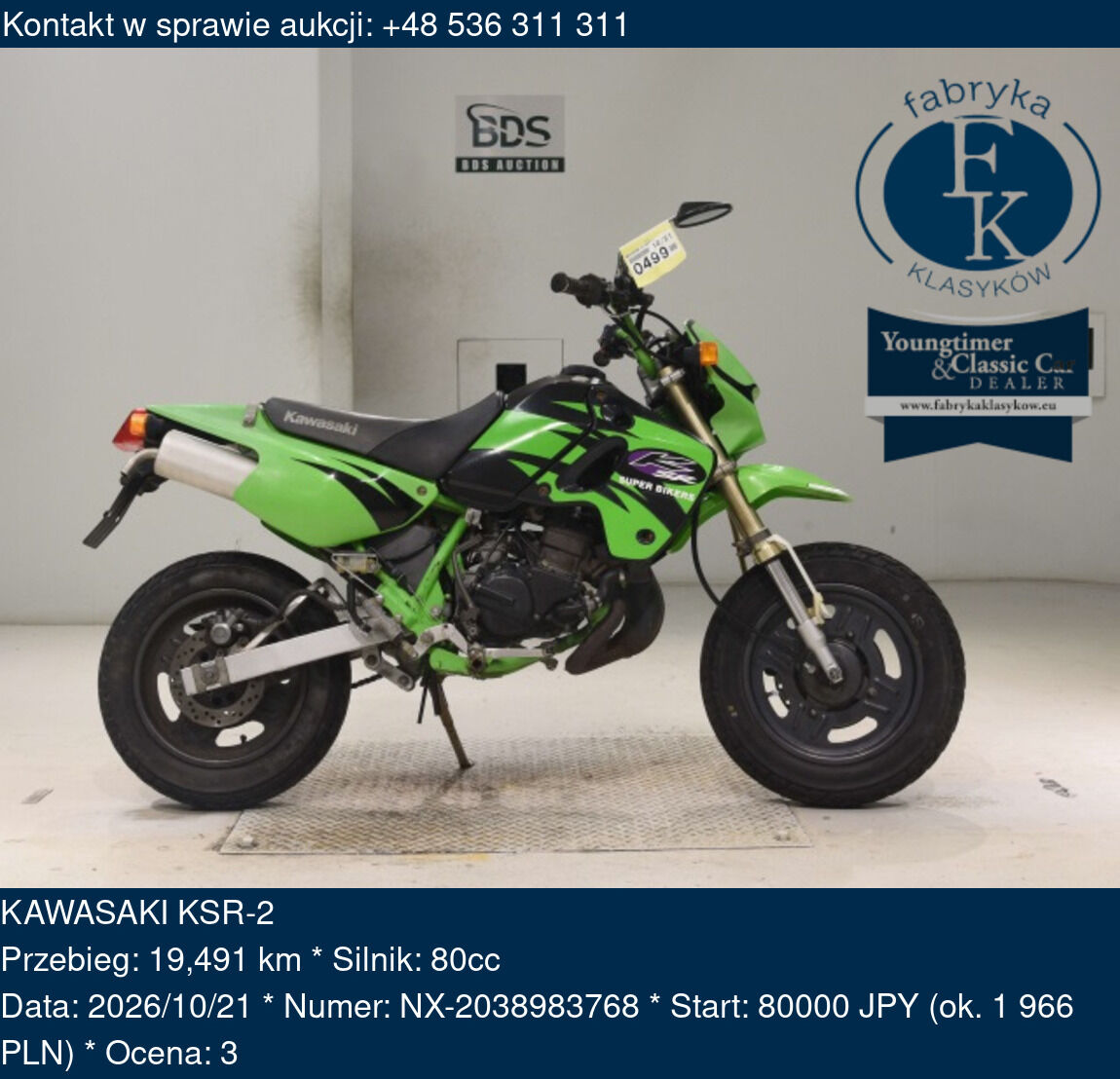 KAWASAKI KSR-2  - zdjęcie 2