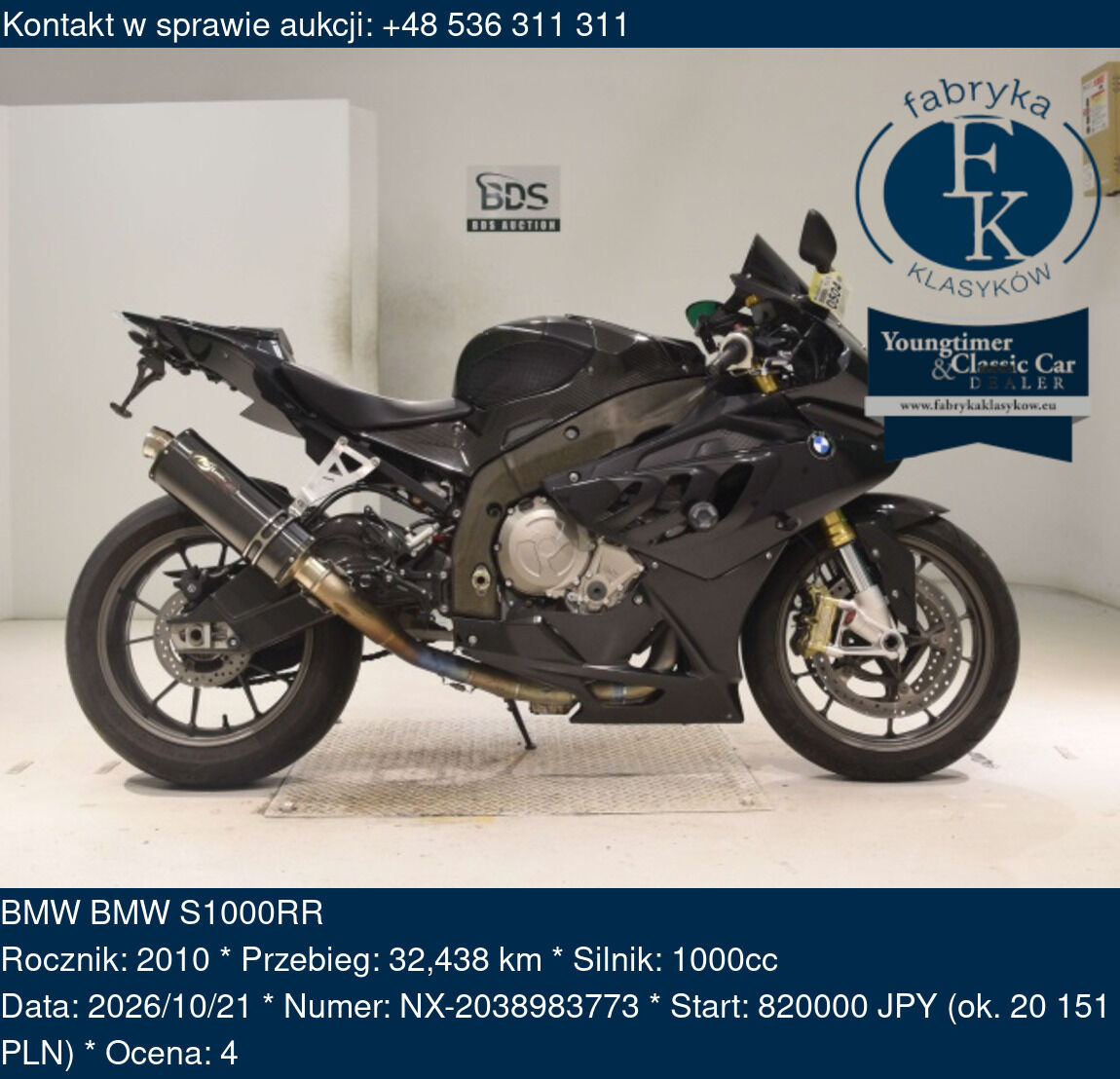 BMW BMW S1000RR 2010 - zdjęcie 2