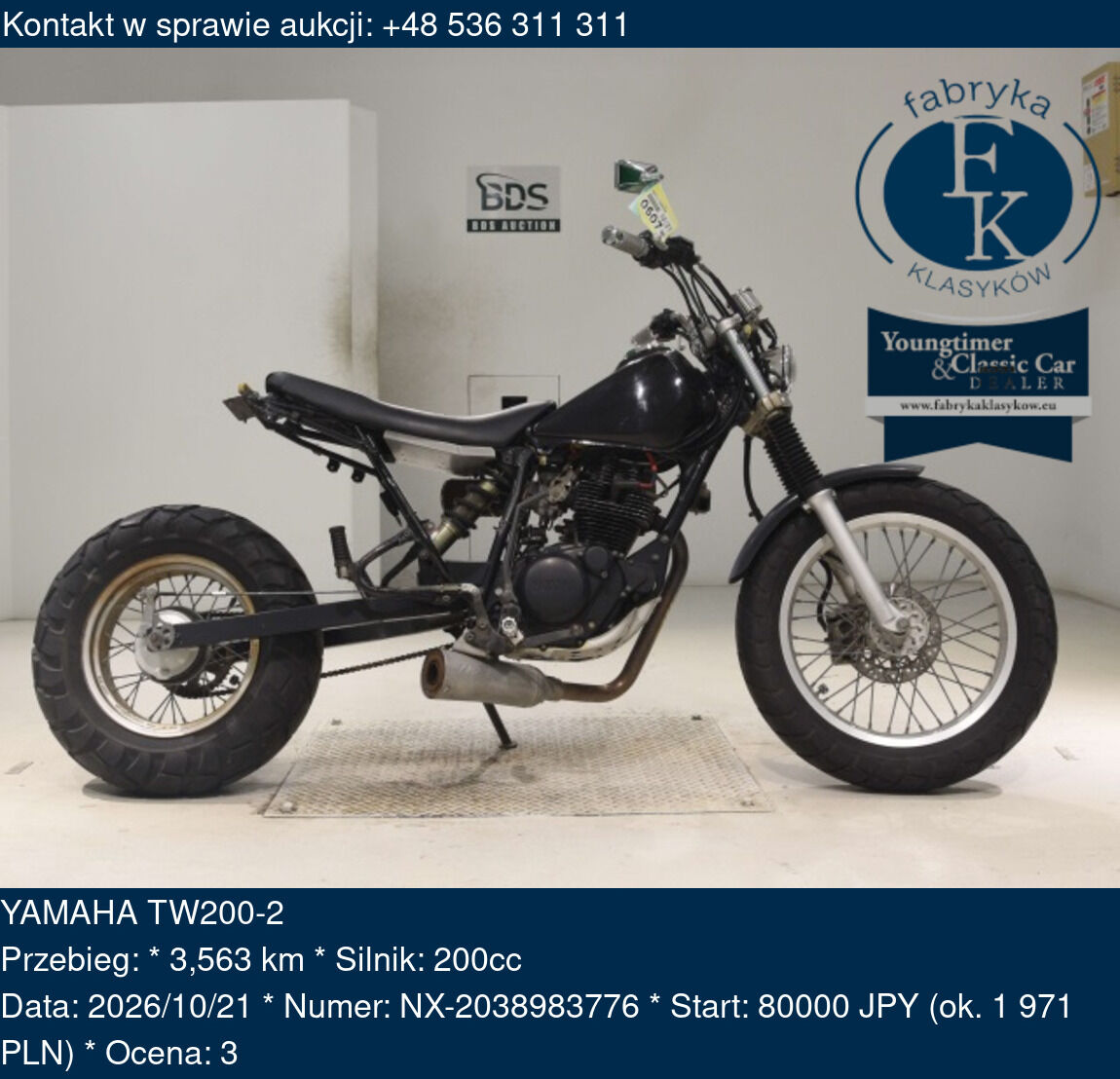 YAMAHA TW200-2  - zdjęcie 2