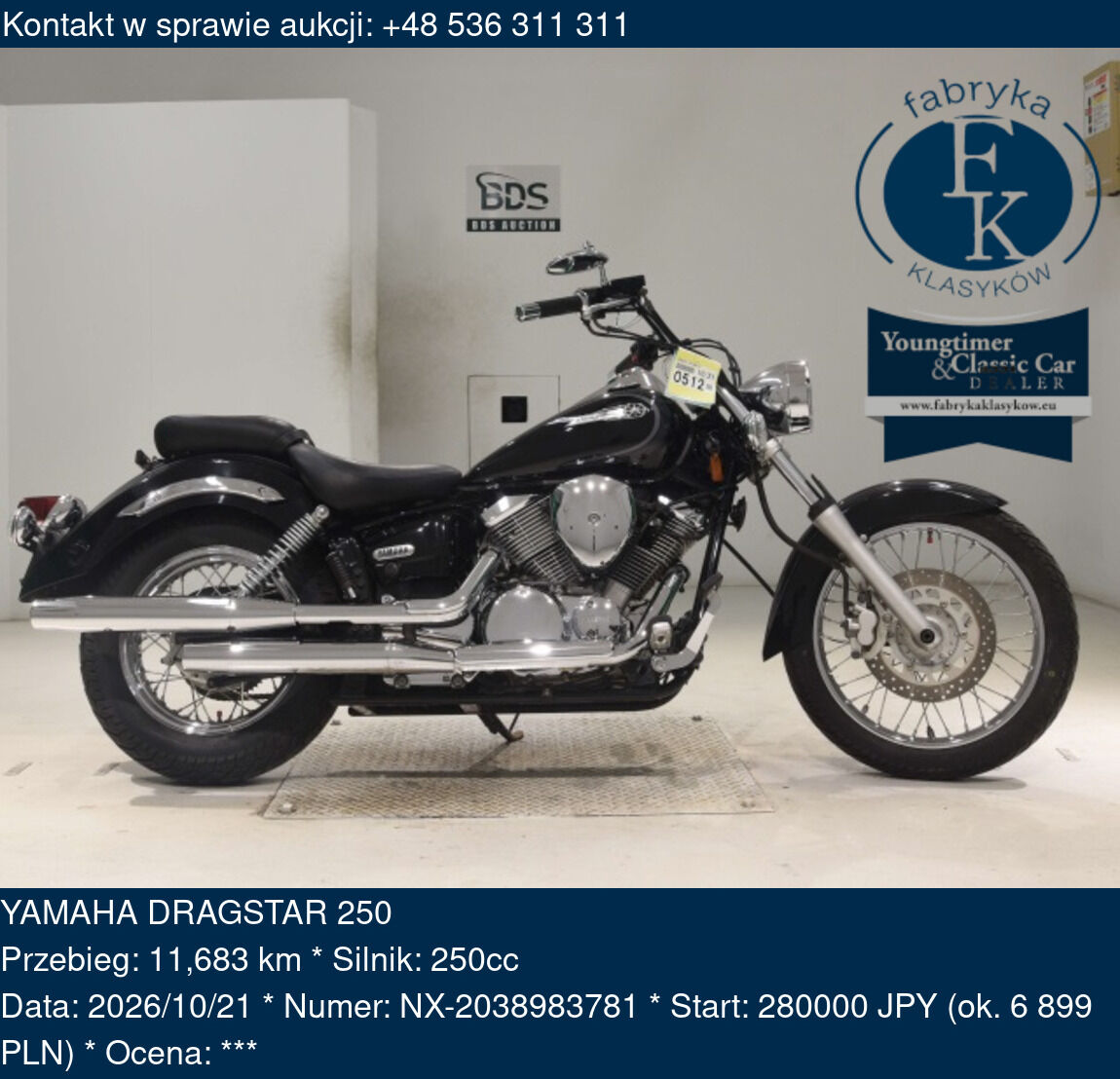 YAMAHA DRAGSTAR 250  - zdjęcie 2
