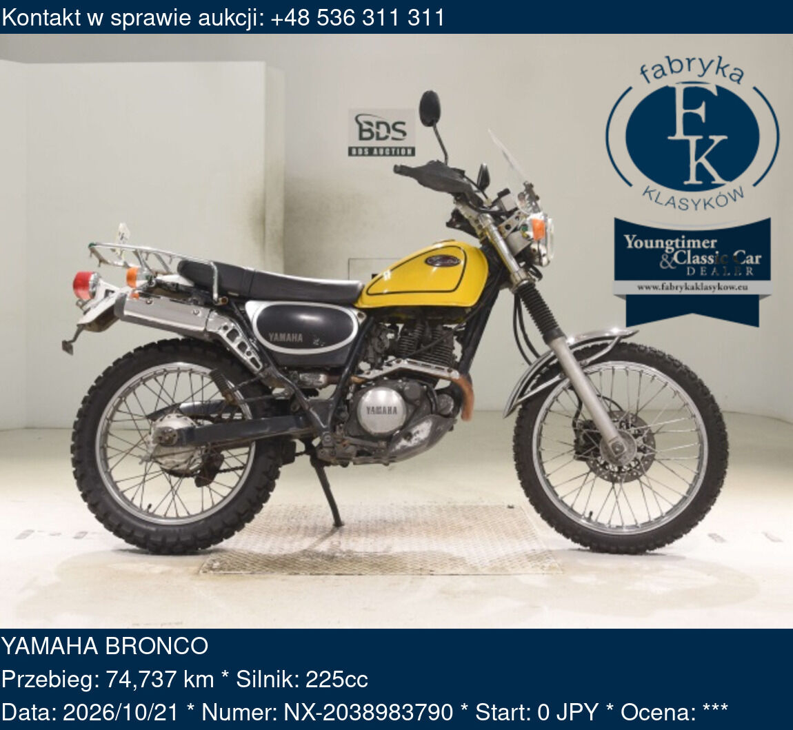 YAMAHA BRONCO  - zdjęcie 2