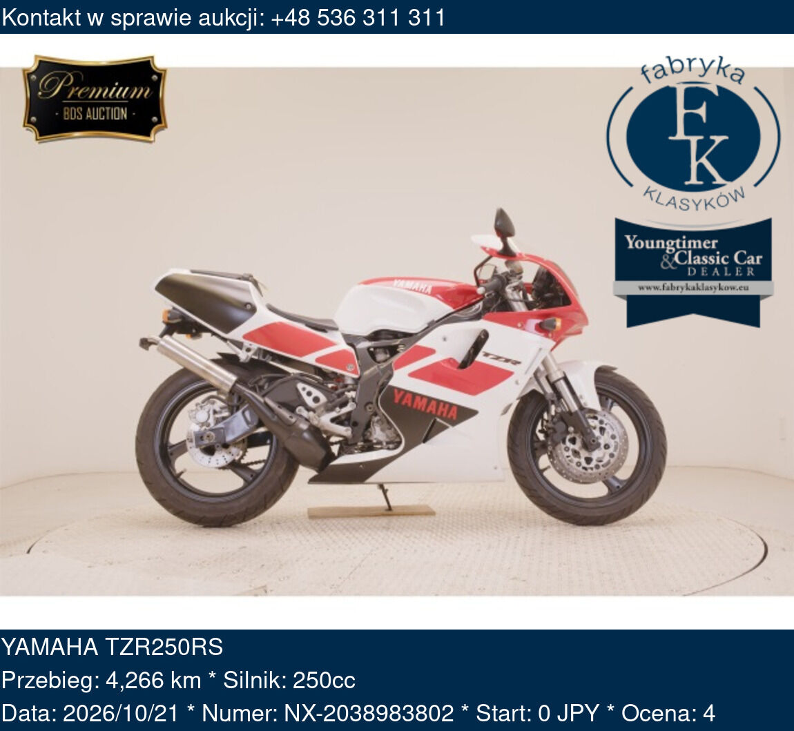 YAMAHA TZR250RS  - zdjęcie 2