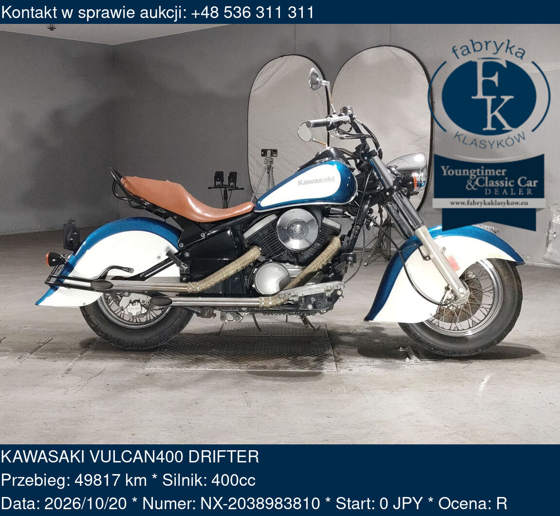 KAWASAKI VULCAN400 DRIFTER  - zdjęcie 2