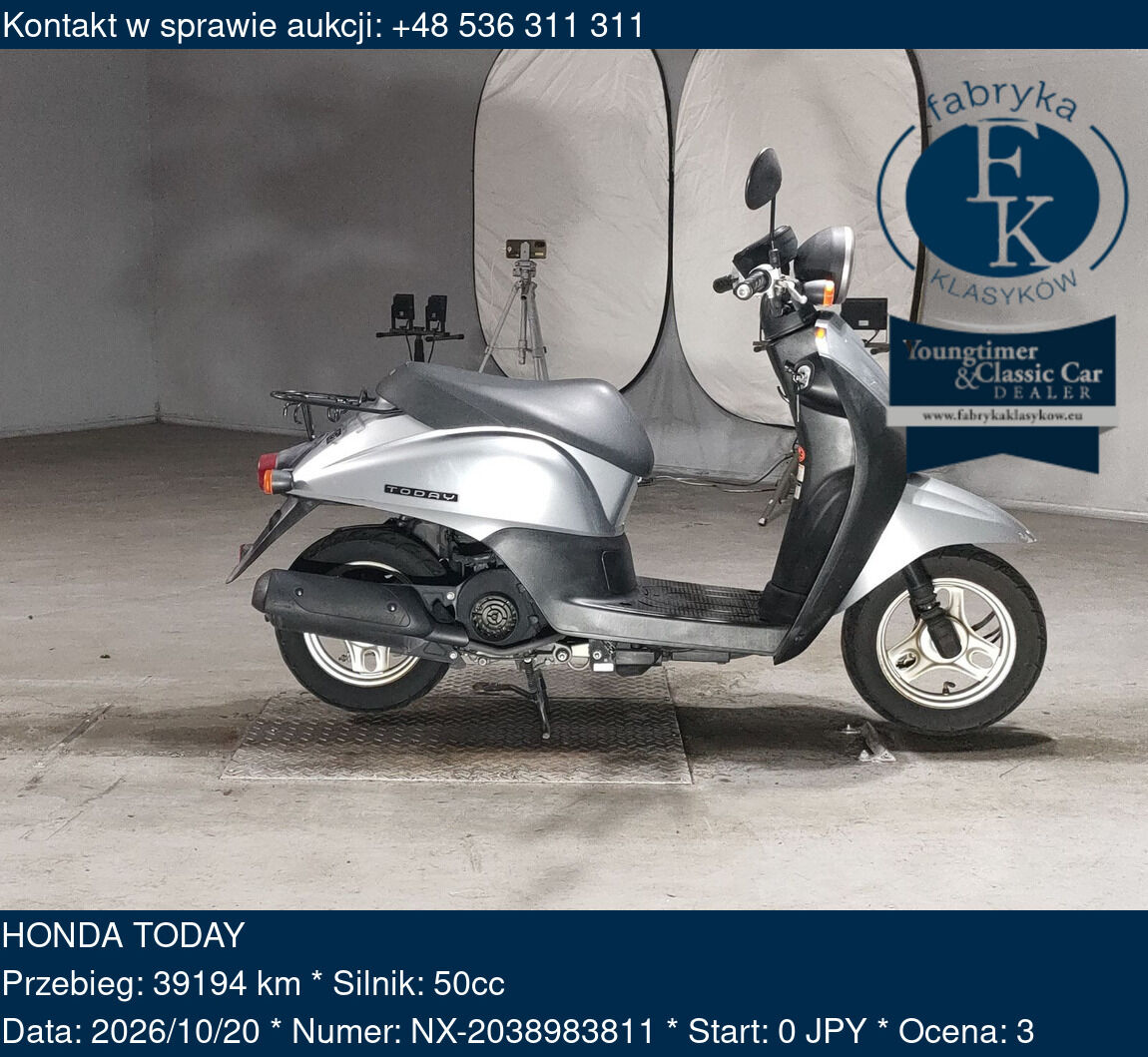 HONDA TODAY  - zdjęcie 2
