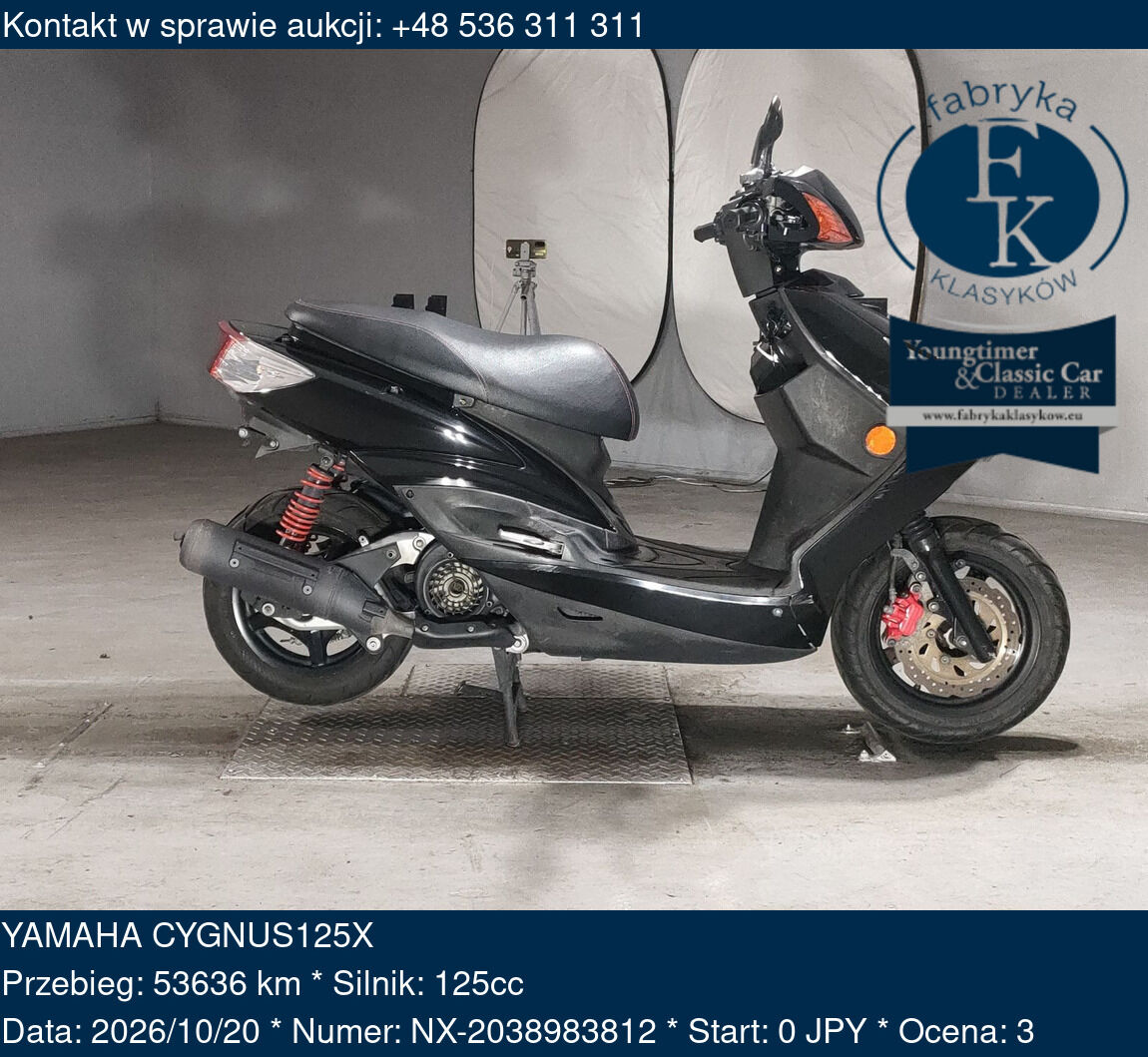 YAMAHA CYGNUS125X  - zdjęcie 2