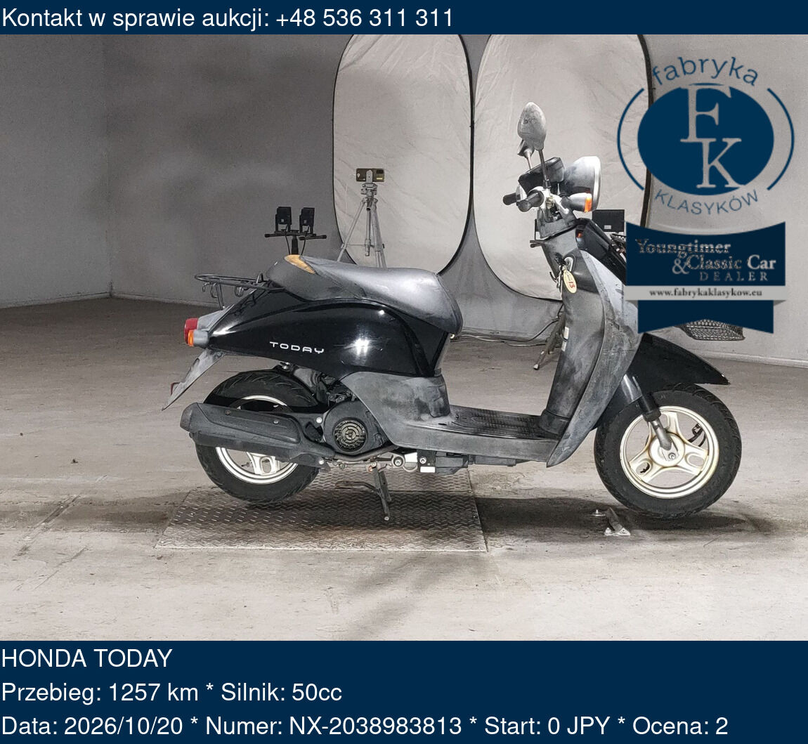 HONDA TODAY  - zdjęcie 2