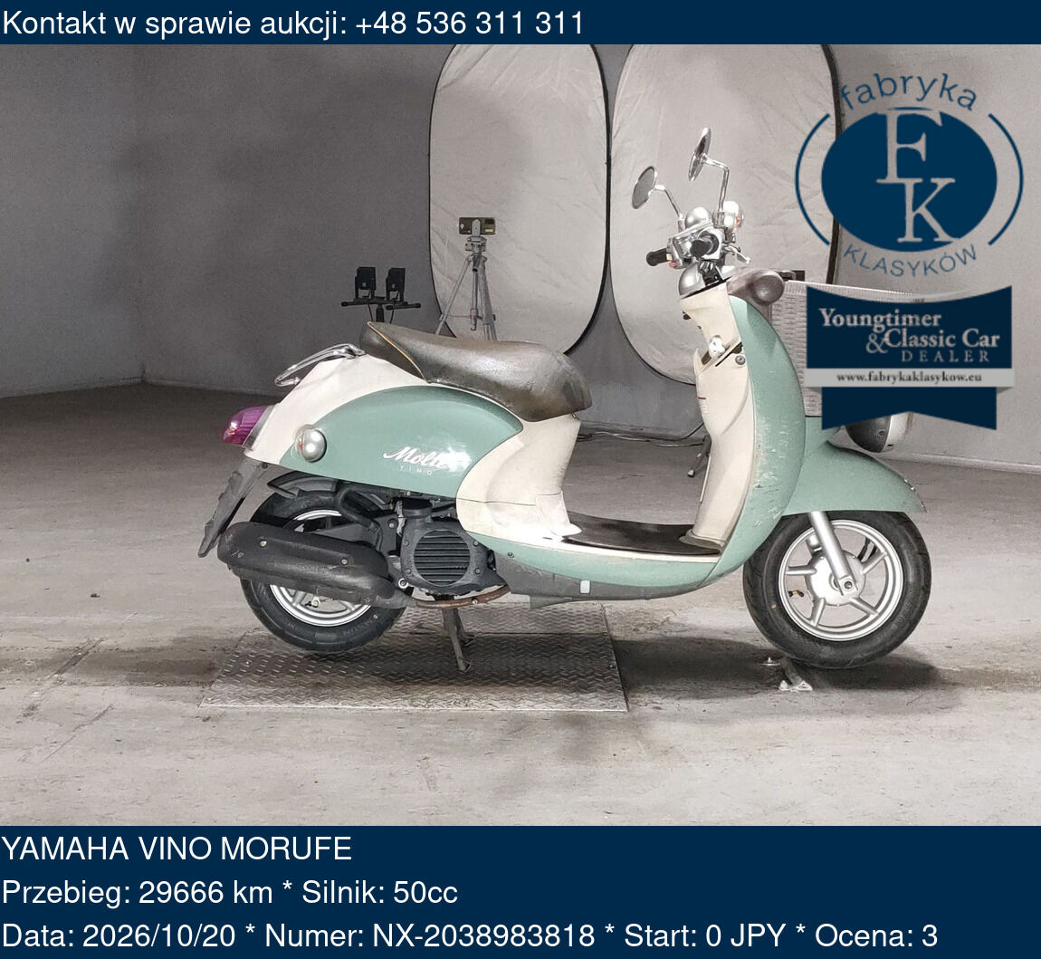 YAMAHA VINO MORUFE  - zdjęcie 2
