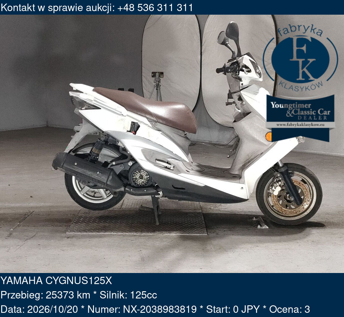 YAMAHA CYGNUS125X  - zdjęcie 2