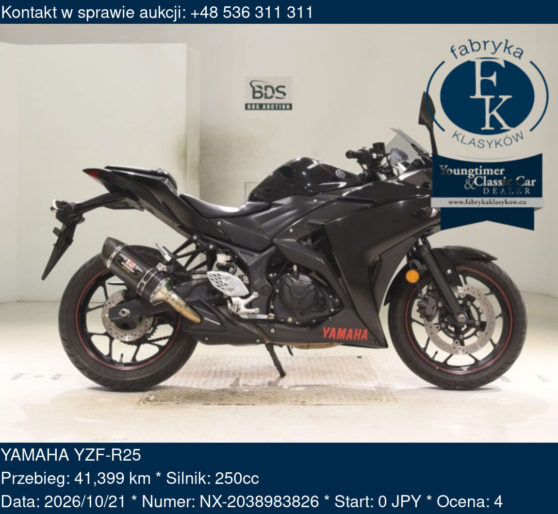 YAMAHA YZF-R25 - zdjęcie 2