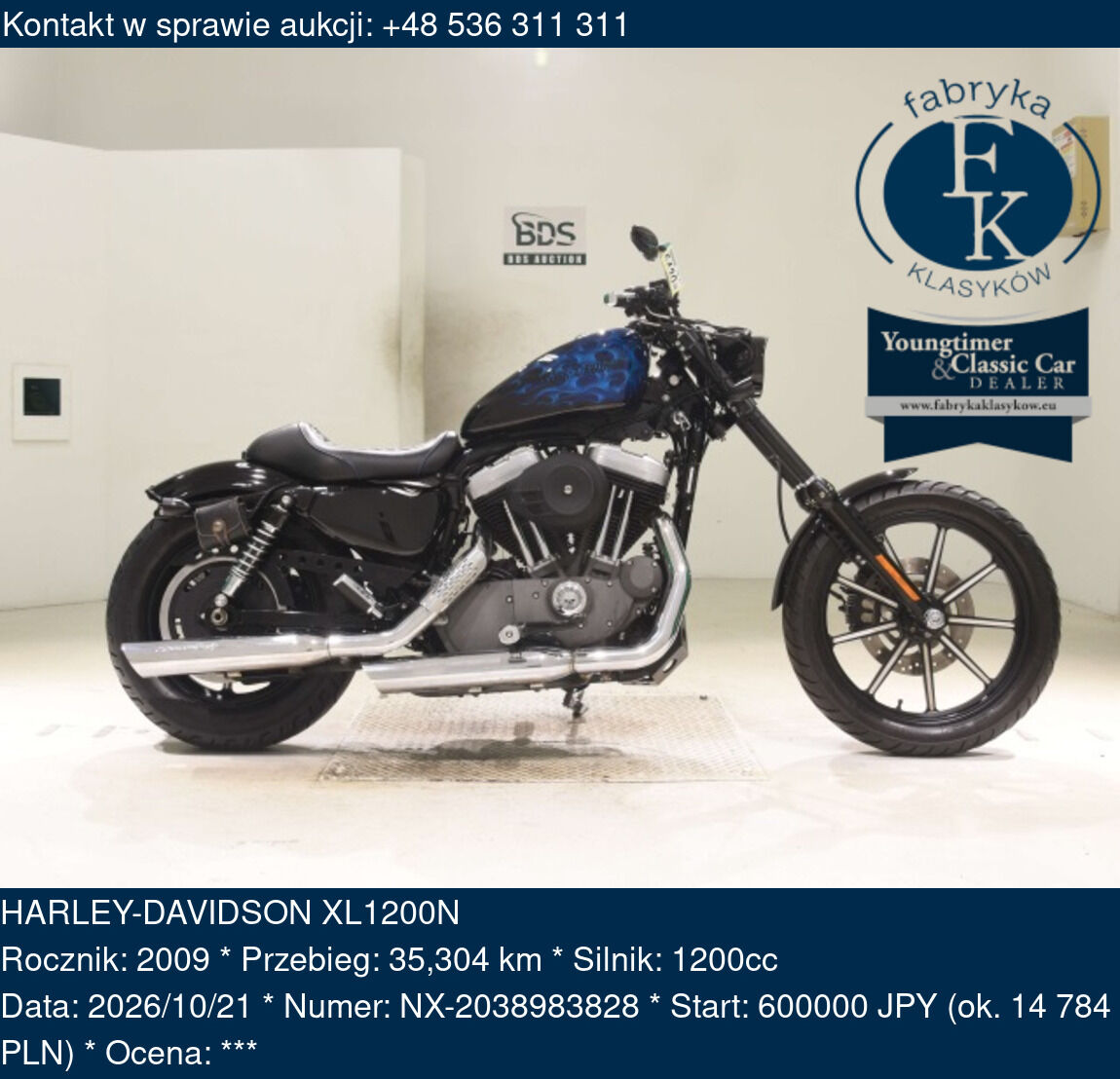HARLEY-DAVIDSON XL1200N 2009 - zdjęcie 2