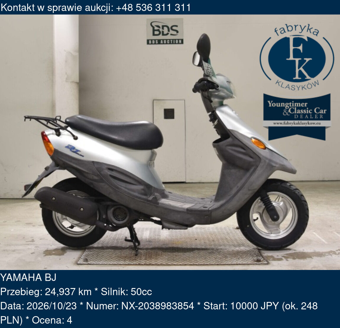 YAMAHA BJ  - zdjęcie 2