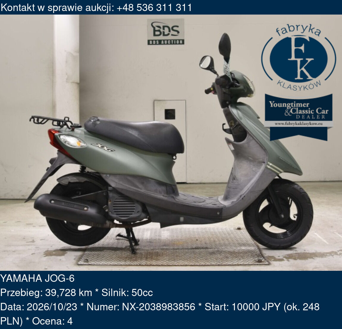YAMAHA JOG-6  - zdjęcie 2