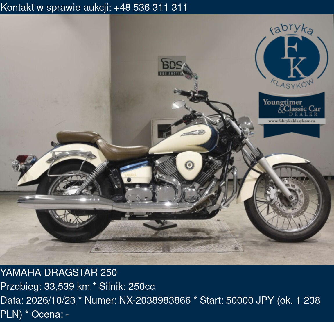 YAMAHA DRAGSTAR 250  - zdjęcie 2