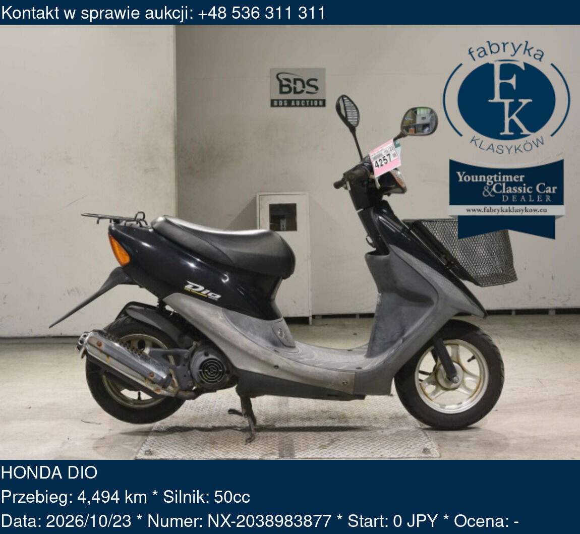 HONDA DIO - zdjęcie 2