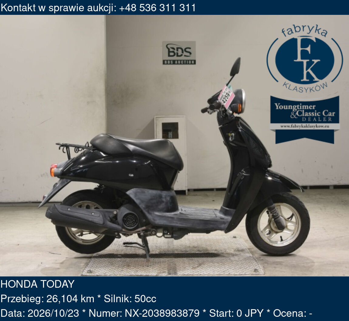 HONDA TODAY  - zdjęcie 2