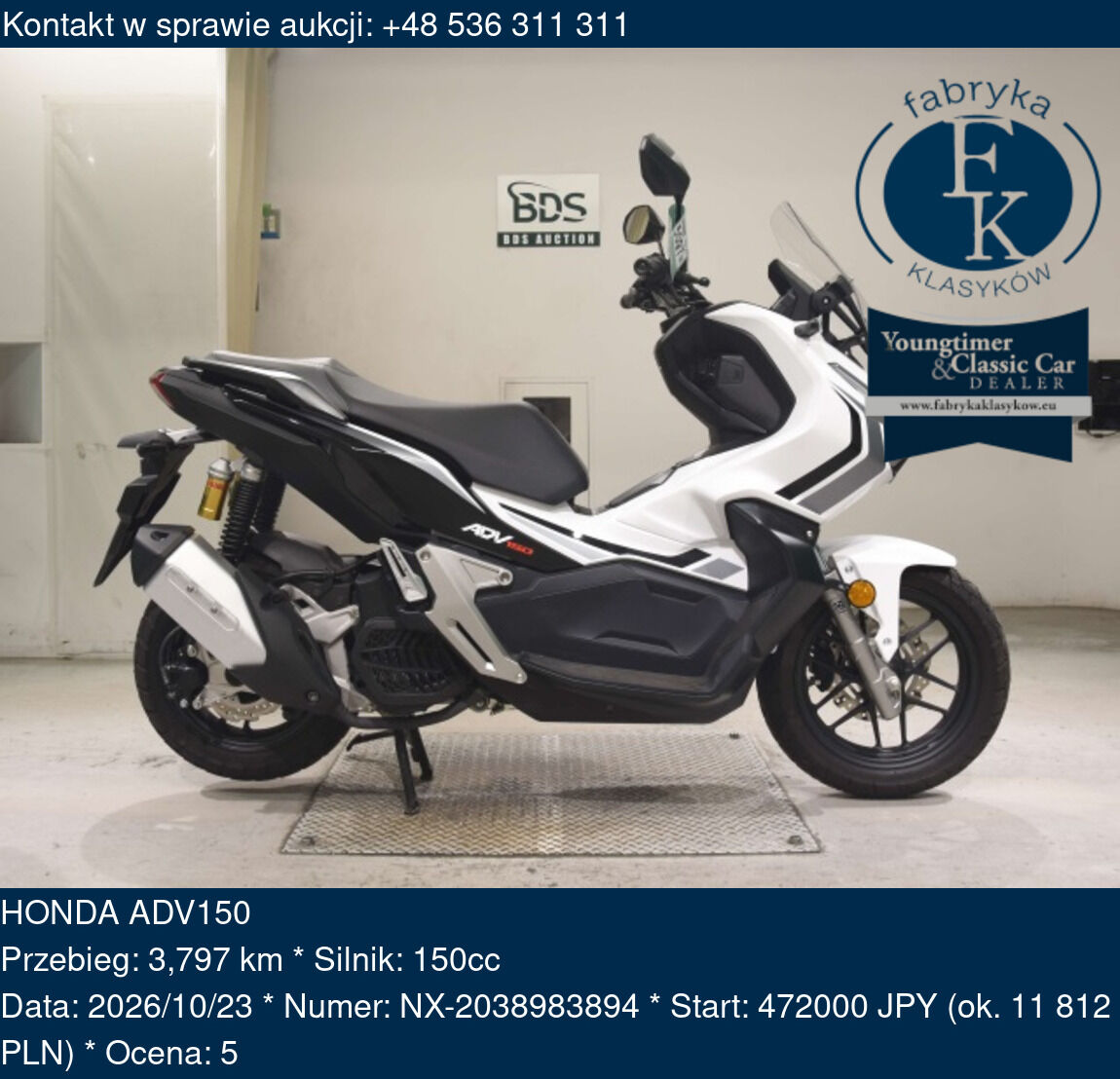 HONDA ADV150 - zdjęcie 2