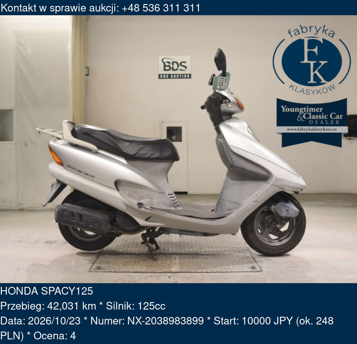 HONDA SPACY125  - zdjęcie 2