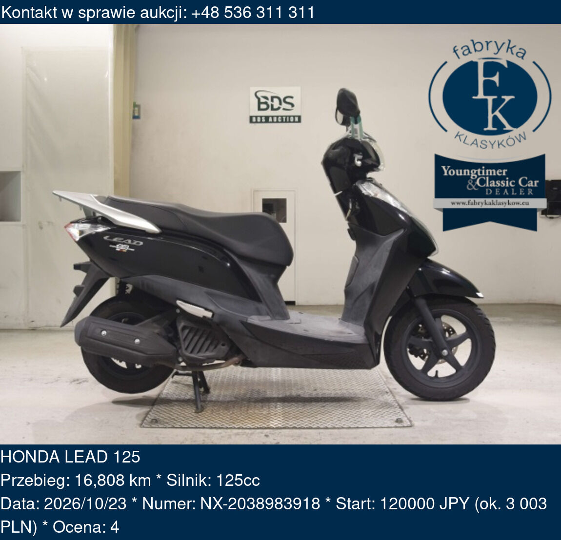 HONDA LEAD 125 - zdjęcie 2