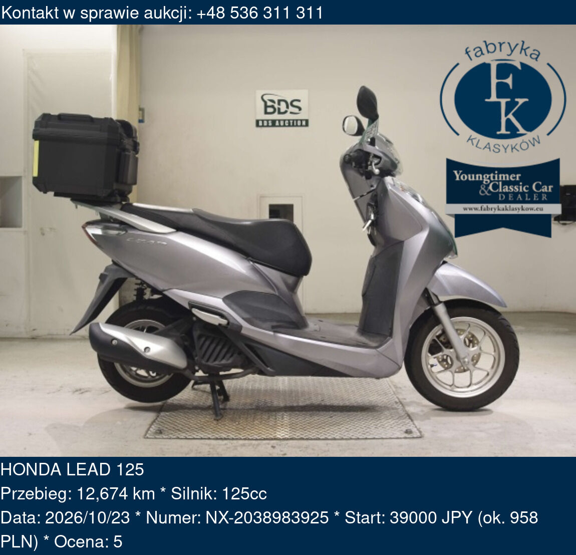 HONDA LEAD 125  - zdjęcie 2