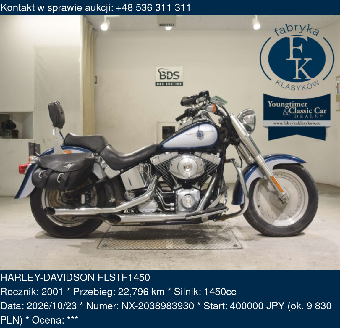 HARLEY-DAVIDSON FLSTF1450 2001 - zdjęcie 2