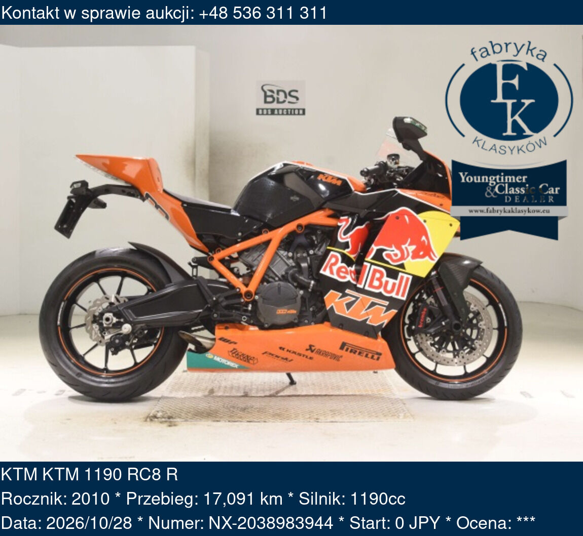 KTM KTM 1190 RC8 R 2010 - zdjęcie 2