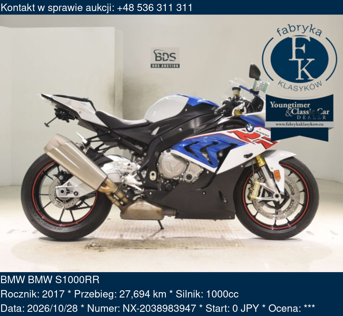 BMW BMW S1000RR 2017 - zdjęcie 2