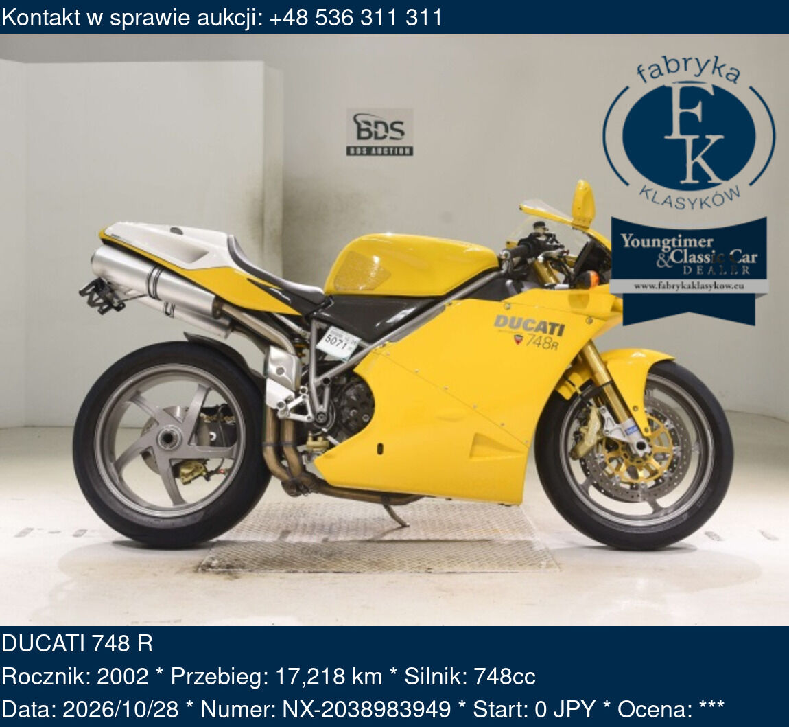 DUCATI 748 R 2002 - zdjęcie 2