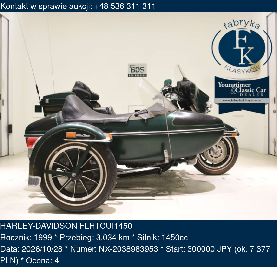 HARLEY-DAVIDSON FLHTCUI1450 1999 - zdjęcie 2